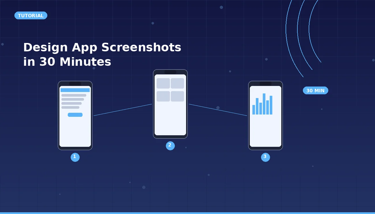 How to Design App Store Screenshots in 30 Minutes: A Step-by-Step Tutorial