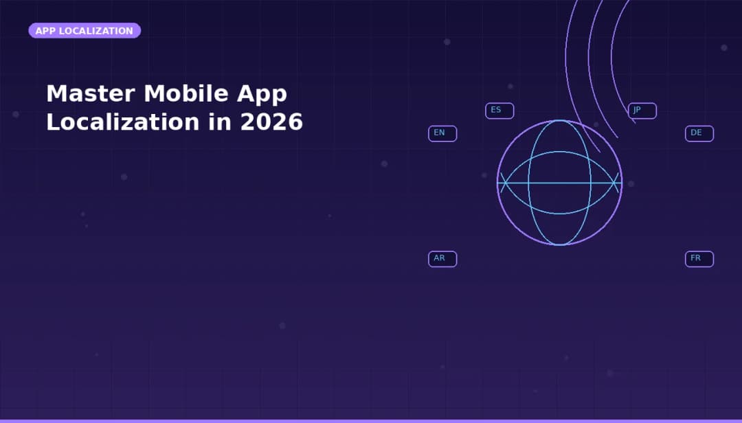 How to Master Mobile App Localization in 2026: A Developer's Guide