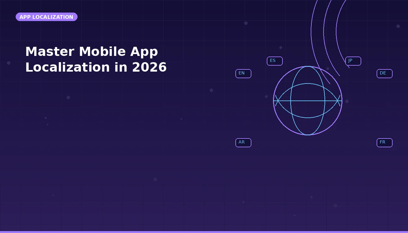 How to Master Mobile App Localization in 2026: A Developer's Guide