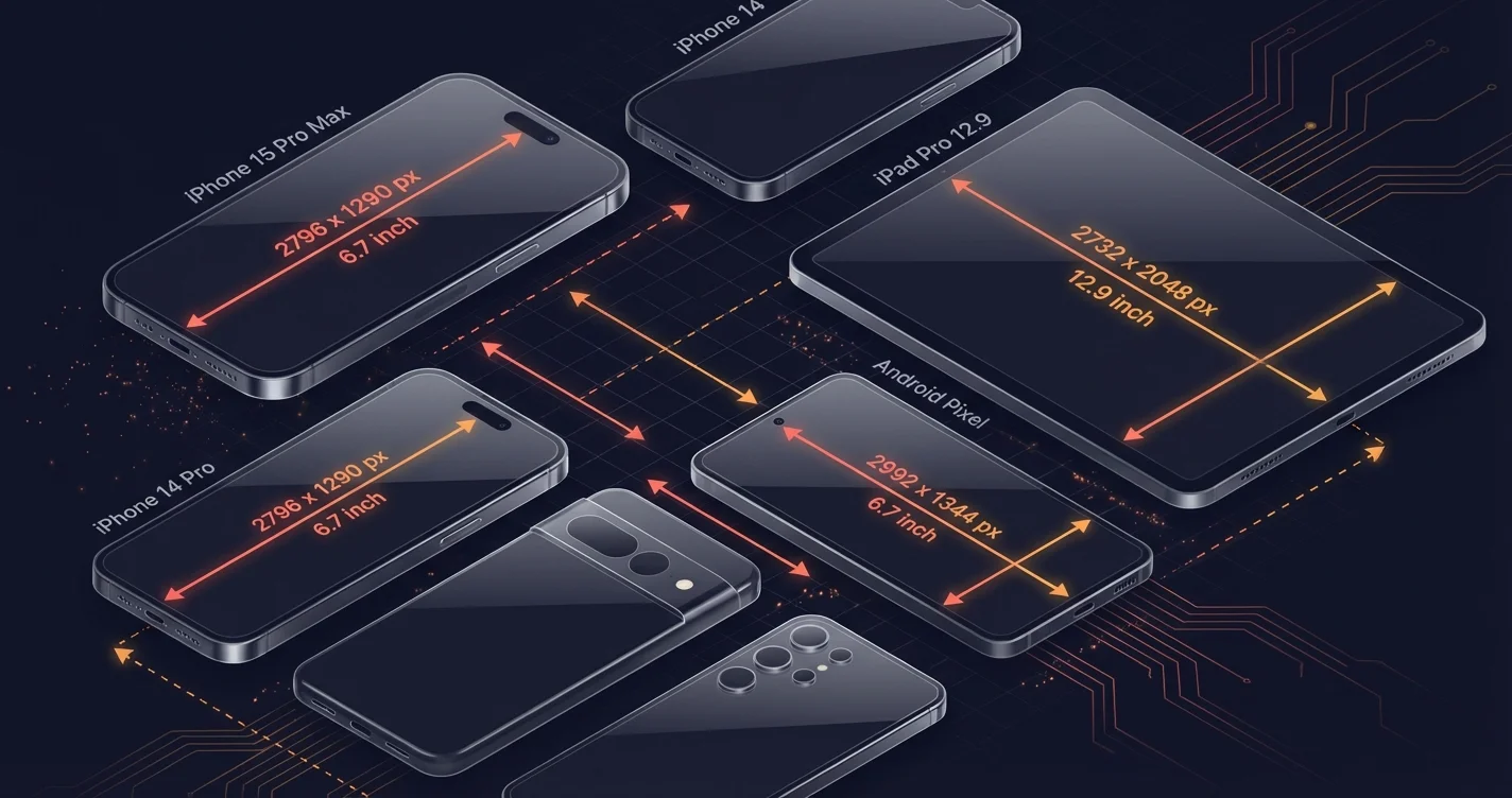 App Store Screenshot Sizes & Dimensions Guide 2026 | AppDrift